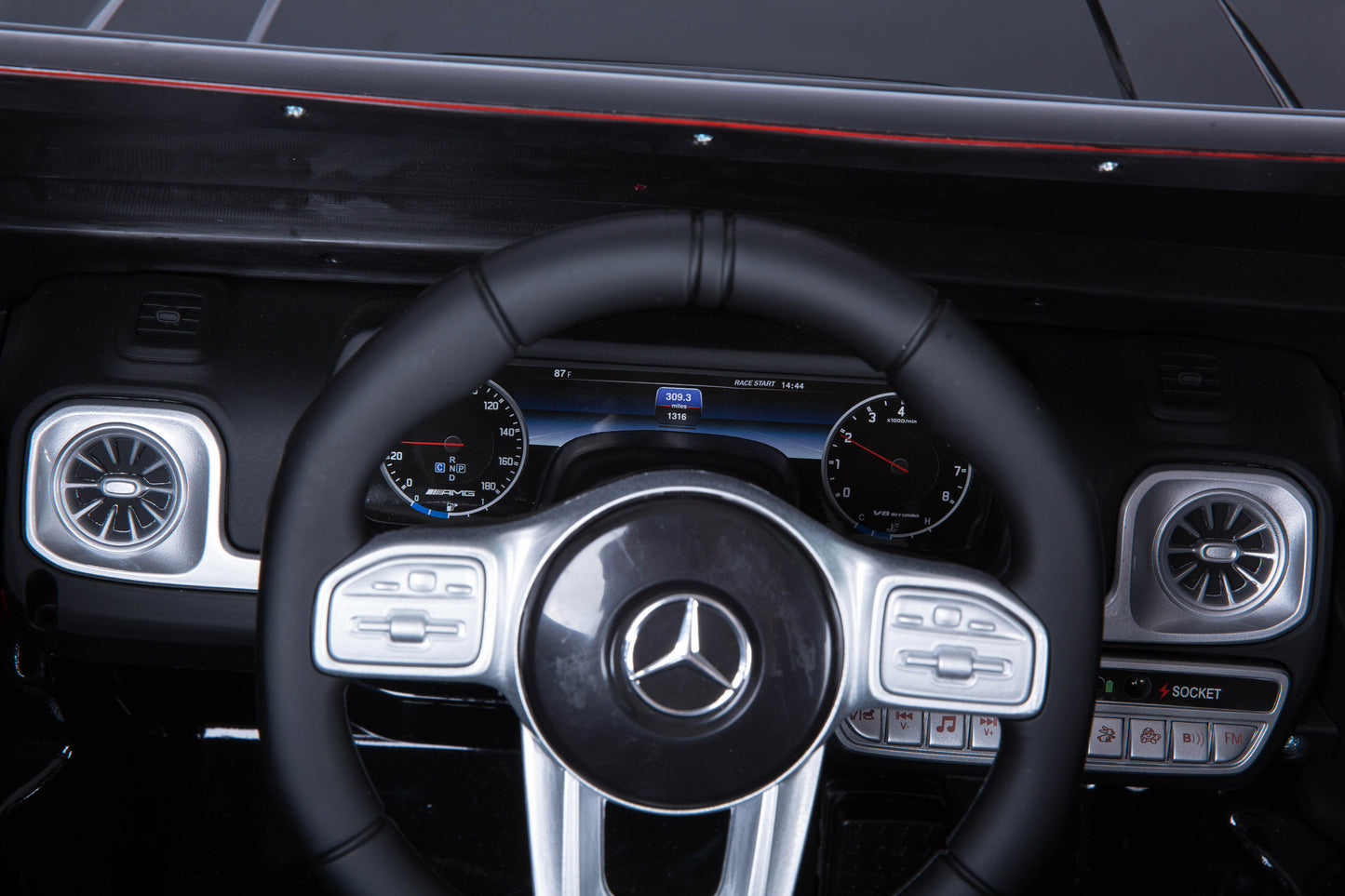 TAMCO-S306 red Licensed Mercedes-AMG G63 Ride On Car,with remote control,MP3player ,electric ride on car free shipping