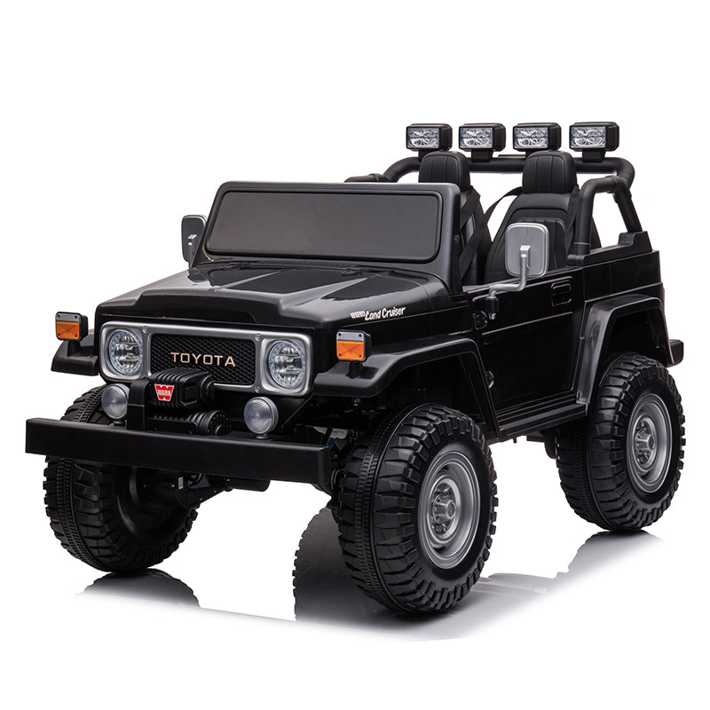 TAMCO Painted Black Toyota Kids Ride on Car, kids electric car, riding toy cars for kids Amazing gift for 3~6 years boys/grils S316