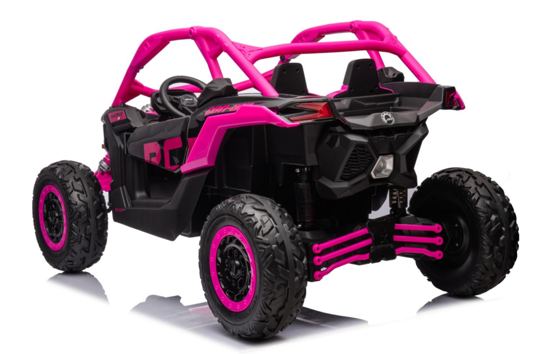 TAMCO Light Pink/dark All Terrain Vehicle kids electric ride on car two seat big car, kids toys car with EVA wheel/leather seat DK-CA001, free shipping