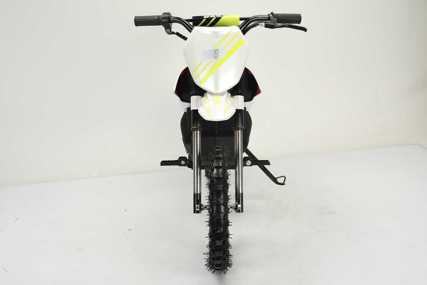 TAMCO HM3288 RED kids electric motorcycle 36V children ride on motorcycle with 300W brushless motor/PU seat/inflatable wheel/Front car upside down shock absorption,disc brake, Aluminium alloy front wheel