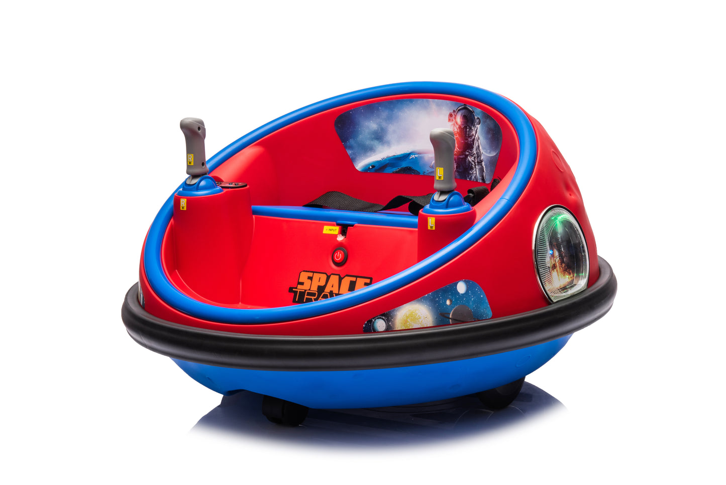 TAMCO Kids Electric Ride On Bumper Car, Vehicle Remote Control 360 Spin Ride On Vehicles for 3-6 years Kids with Colorful lights, DLS-K1, free shipping