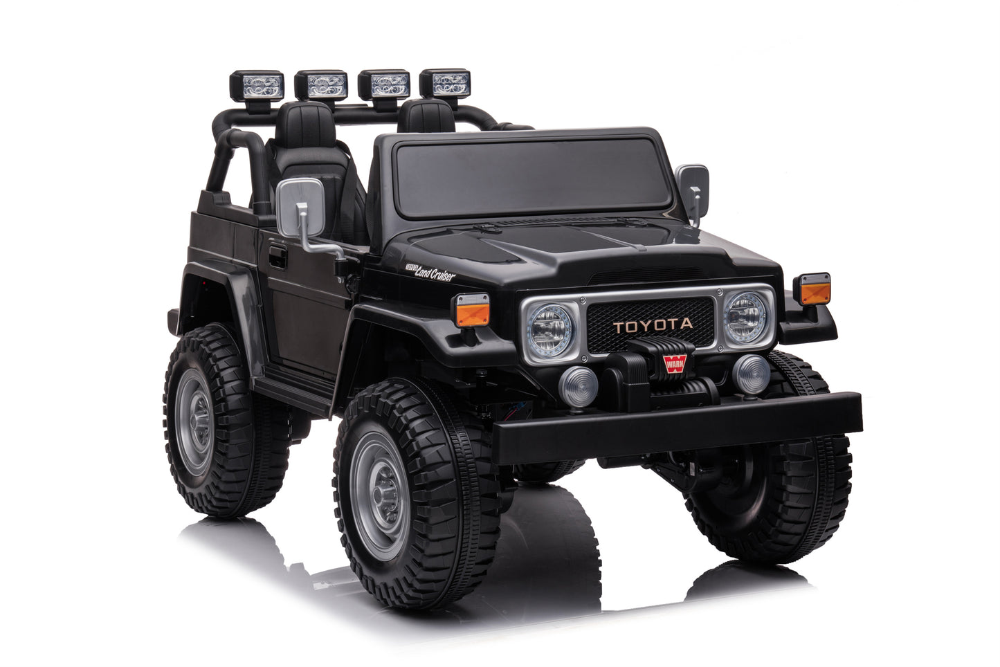 TAMCO Painted Black Toyota Kids Ride on Car, kids electric car, riding toy cars for kids Amazing gift for 3~6 years boys/grils S316
