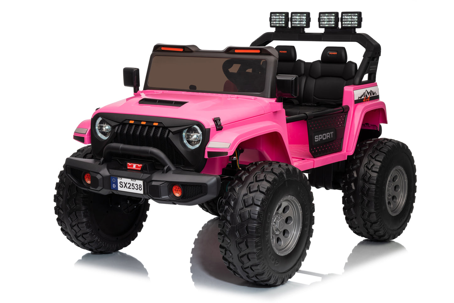 TAMCO SX2539 red/white/pink , kids ride on car UTV,kids toys ,music,with 2.4G remote,Mp3 player with USB,free shipping