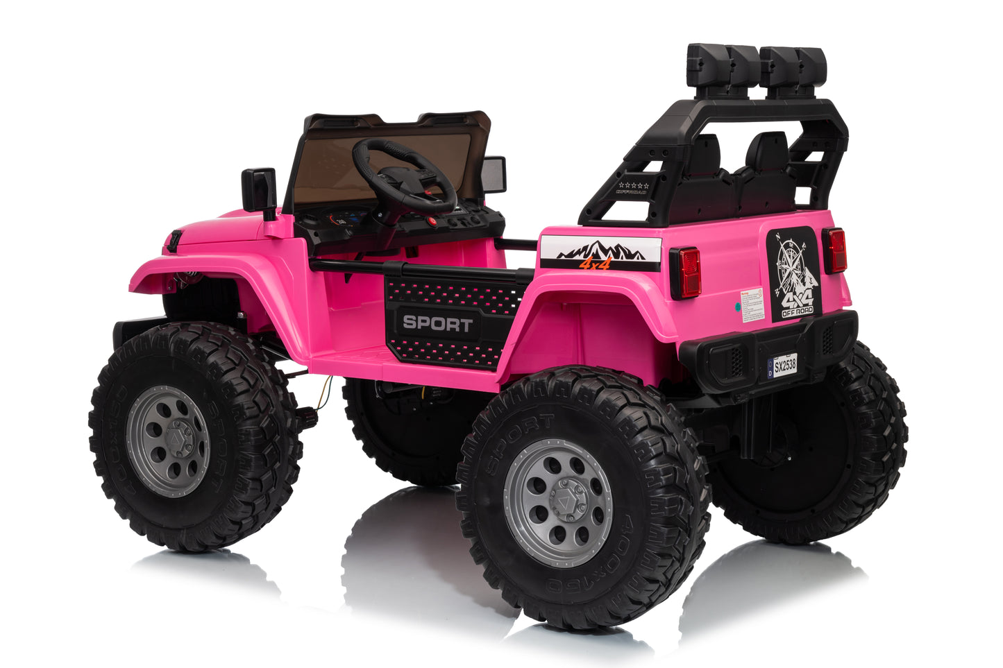TAMCO SX2539 red/white/pink , kids ride on car UTV,kids toys ,music,with 2.4G remote,Mp3 player with USB,free shipping