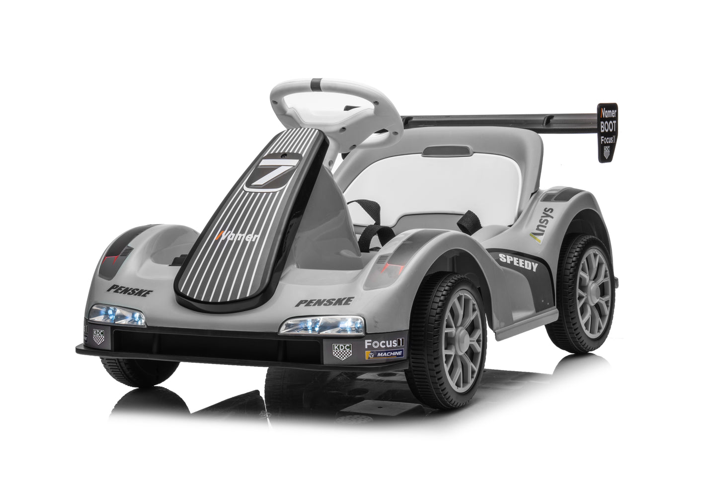 TAMCO Green/pink/grey Kids Ride on Cars, Kids Electric Car, Toy Cars for Kids with Remote Control Amazing gift for 3~6years boys/grils NEL-1001