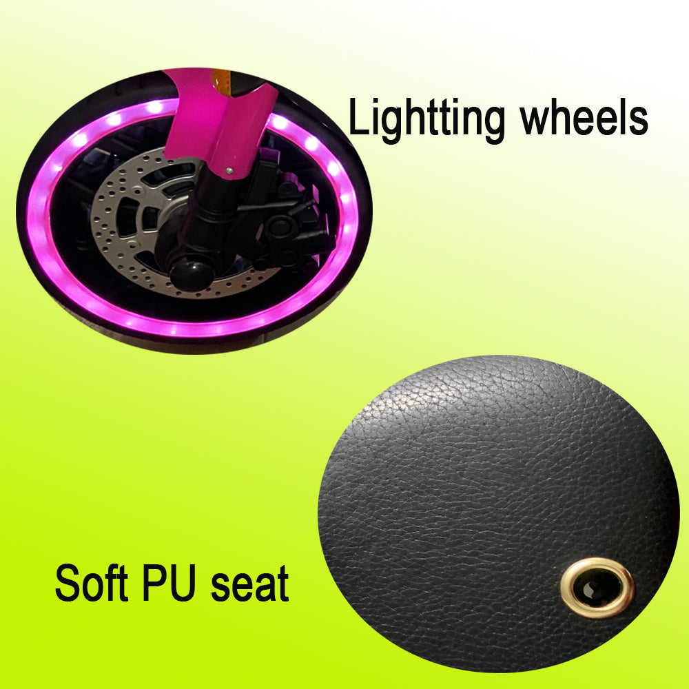 TAMCO-T3 pink kids 12V Children ride on motorcycle 3-6 years Kids ride on motorcycle with lightting wheels ,hand drive , PU seat