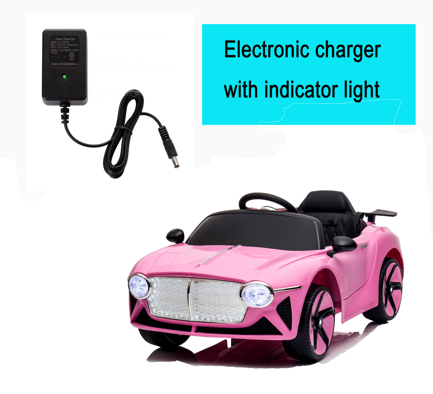 Tamco 6688 pink ride on car, kids electric car, riding toys for kids with remote control Amazing gift for 3~6years boys/grils