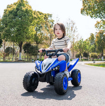 TAMCO NEL-001 BLUE/PINK Kids Electric Car for 3-6 Years, Dual Motor 12V4.5AH Battery Powered Ride On Toy with Bluetooth Music, LED Lights, 2 Speed Modes, Forward/Backward - Blue/Pink, Toddler First Car Gift