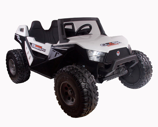 SX1928  white  kids electric ride on two seat  UTV, EVA wheel ,kids toys car with  2.4G R/C , free shipping