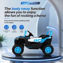 WMT-1988 12V Kids Ride On Car with Remote Control, Swing & Music Player