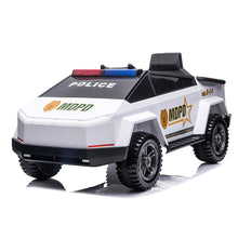 TAMCO White  Police Car Kids Ride on Car, kids electric car, riding toy cars for kids Amazing gift for 3~6 years boys/grils  BRD-2102