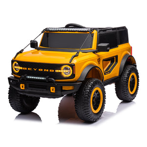 TAMCO Yellow BEYOND Ride On Car,with remote control, electric toy car for boy, X5RR, free shipping