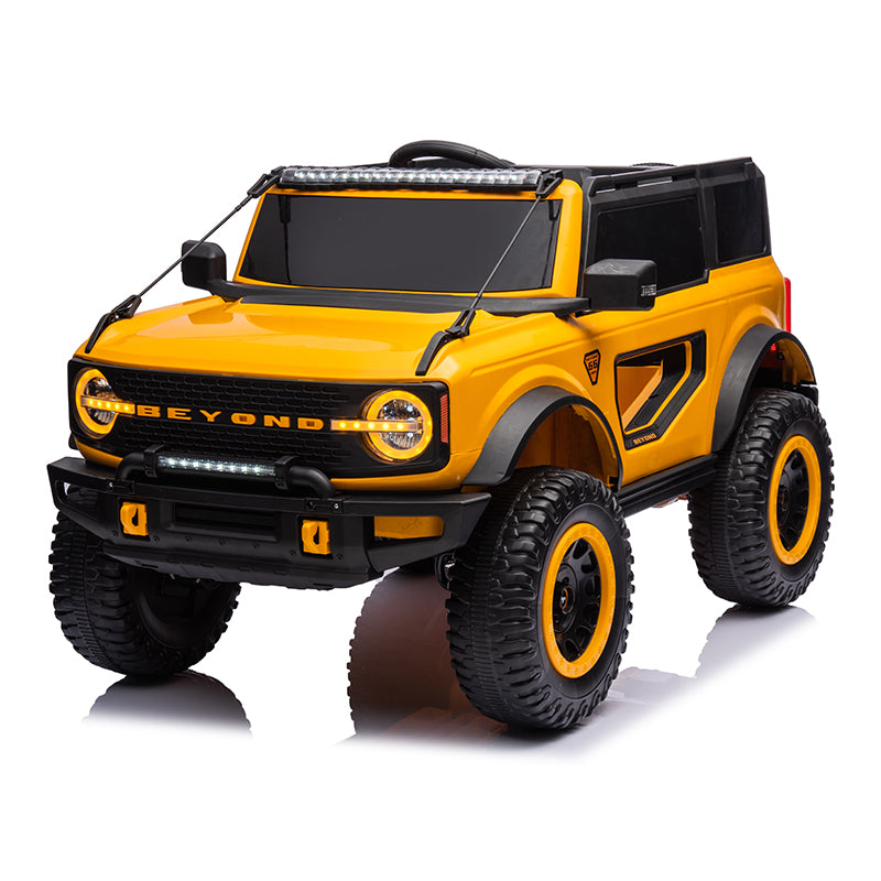 TAMCO Yellow BEYOND Ride On Car,with remote control, electric toy car for boy, X5RR, free shipping