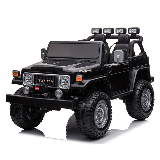 TAMCO Painted Black Toyota Kids Ride on Car, kids electric car,  riding toy cars for kids Amazing gift for 3~6 years boys/grils S316