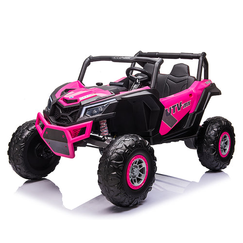 TAMCO Electric Big Kids Ride on Cars, Pink Kids Toys Car with 2 Leather Seat, XMX613 , free shopping
