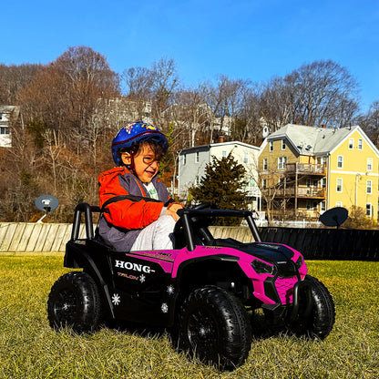 TAMCO T8088 Pink Electric ride on UTV,kids toy cars,MP3,USB,early education, ride on car for kids,free shipping