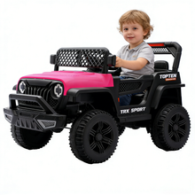 WMT-206 12V Kids Ride On Car with Remote Control, Double Doors & Lights