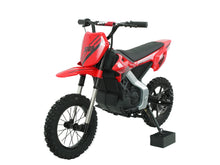 TAMCO HM3288 RED kids electric motorcycle 36V children ride on motorcycle with 300W brushless motor/PU seat/inflatable wheel/Front car upside down shock absorption,disc brake, Aluminium alloy front wheel
