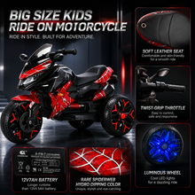TAMCO 5188 SPIDER YELLOW/SPIDER RED/SPIDER BLUE , kids motorbikes,kids toys car,SPEED by hand ,light wheel,leather seat,free shipping