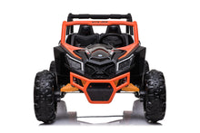 TAMCO Electric Big Kids Ride on Cars, Orange Kids Toys Car with 2 Leather Seat, XMX613 , free shopping