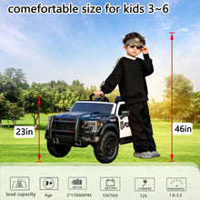 P5 12V Kids Ride On Car with Remote Control, Double Doors & Music Player