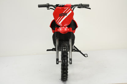 TAMCO HM3288 RED kids electric motorcycle 36V children ride on motorcycle with 300W brushless motor/PU seat/inflatable wheel/Front car upside down shock absorption,disc brake, Aluminium alloy front wheel