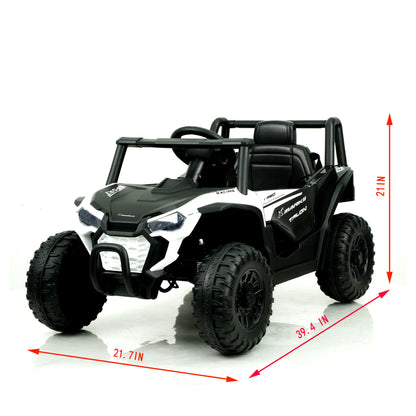TAMCO T8088 White Electric ride on UTV,kids toy cars,MP3,USB,early education, ride on car for kids,free shipping