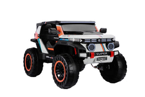 TAMCO M6 orange+white/BLUE,big kids electric ride on UTV,kids toys car,EVA wheel with light,leather seat,free shipping