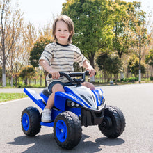 TAMCO NEL-001 BLUE/PINK Kids Electric Car for 3-6 Years, Dual Motor 12V4.5AH Battery Powered Ride On Toy with Bluetooth Music, LED Lights, 2 Speed Modes, Forward/Backward - Blue/Pink, Toddler First Car Gift