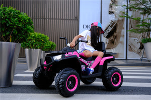 TAMCO NEL-007 PINK  kids electric ride on  ATV car 4MD ,kids toys car with  2.4G R/C,EVA wheel ,free shipping