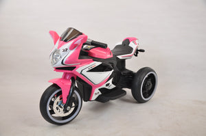 TAMCO-NEL-R1888GS  PINK ,kids  electric motorcycle 3 wheels 6V small children ride on motorcycle  with light wheels ,free shipping