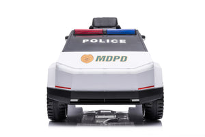 TAMCO White  Police Car Kids Ride on Car, kids electric car, riding toy cars for kids Amazing gift for 3~6 years boys/grils  BRD-2102