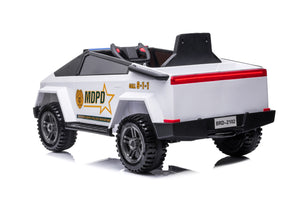 TAMCO White  Police Car Kids Ride on Car, kids electric car, riding toy cars for kids Amazing gift for 3~6 years boys/grils  BRD-2102