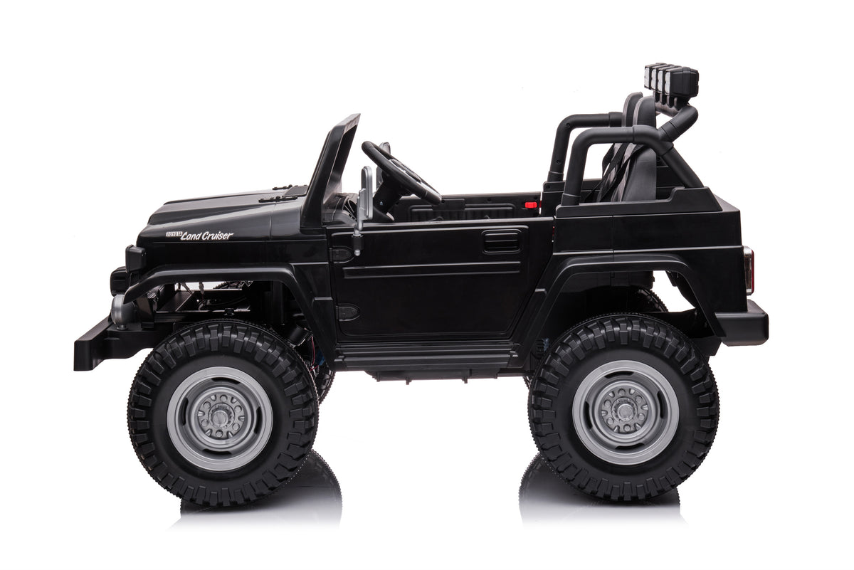 TAMCO Painted Black Toyota Kids Ride on Car, kids electric car, riding ...