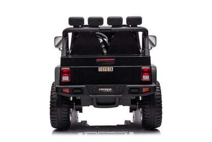 TAMCO Painted Black Toyota Kids Ride on Car, kids electric car,  riding toy cars for kids Amazing gift for 3~6 years boys/grils S316