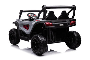 TAMCO S618 grey  kids electric ride on car 24V two seat big UTV car, kids toys car with EVA wheel/PU seat / 2.4G R/C , free shipping