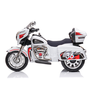 TAMCO T1800 white/red/black big kids electric motorbike,kids toys car,large capacity trunk,free shipping