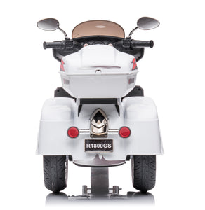 TAMCO T1800 white/red/black big kids electric motorbike,kids toys car,large capacity trunk,free shipping