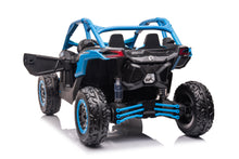 TAMCO Blue All Terrain Vehicle kids electric ride on car two seat big car, kids toys car with EVA wheel/leather seat DK-CA001, free shipping