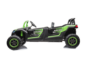 TAMCO Green All Terrain Vehicle kids electric ride on car, kids toys car with 2 leather seat A033, free shipping