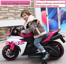 TAMCO-D7 red/pink/blue  kids motor bikes  wheels  with light, PU seat electric motorcycle  Children ride on motorcycle