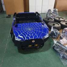 SX1928  white  kids electric ride on two seat  UTV, EVA wheel ,kids toys car with  2.4G R/C , free shipping