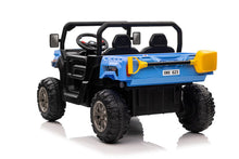 TAMCO Electric Big Kids Ride on Cars, Blue Kids Toys Car with 2 Leather Seat, XMX623, free shopping