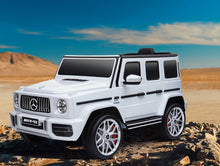 TAMCO-S306  white Licensed   Mercedes-AMG G63  Ride On Car,with  remote control,MP3player ,electric ride on car  free shipping