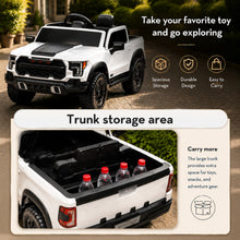 P1 12V Kids Ride On Car with Remote Control, Double Doors & Trunk Storage