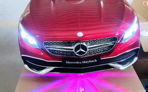 TAMCO- Maybach ZB188 Red/White/Pink  Licensed Mercedes Bens-Maybach ZB188 AMG  Kids electric ride on car children toy car  with PU seat ,free shipping