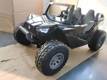SX1928  white  kids electric ride on two seat  UTV, EVA wheel ,kids toys car with  2.4G R/C , free shipping