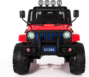 TAMCO-S2388  RED  kids ride on car  with 12V battery, one to one 2.4G remote control,  big wheel.free shipping