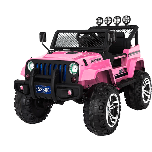 TAMCO-S2388 Pink kids ride on car  with 12V battery, one to one 2.4G remote control,  big wheel.free shipping