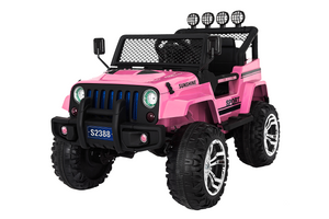 TAMCO-S2388 Pink kids ride on car  with 12V battery, one to one 2.4G remote control,  big wheel.free shipping